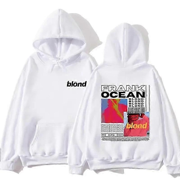 2024 Frank Ocean Merch Sweatshirt, Blonde Album, Hoodies, Mænd, Hip Hop, Efterår/Vinter, Sweatshirt, Hoodies - Perfet 4 L