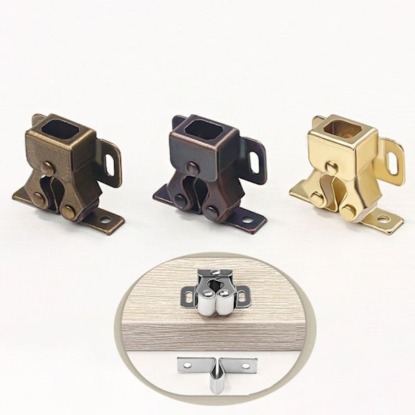 Skåplås dubbel rullkrok B 5-pack - Perfekt B 5PCS