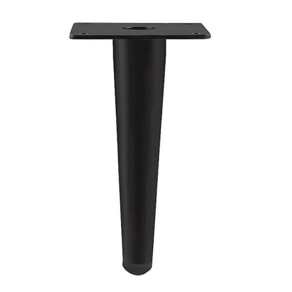 Retvinklet Liggesofa Ben Møbeludskiftning Hardware 4stk Guld/sort - Perfet 20cm Black