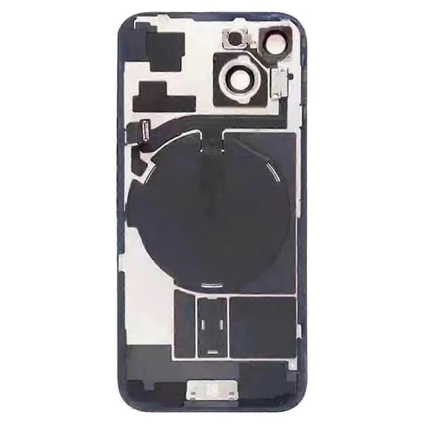 Glas Batteri Baksida Kompatibel med iPhone 15-Perfet Black