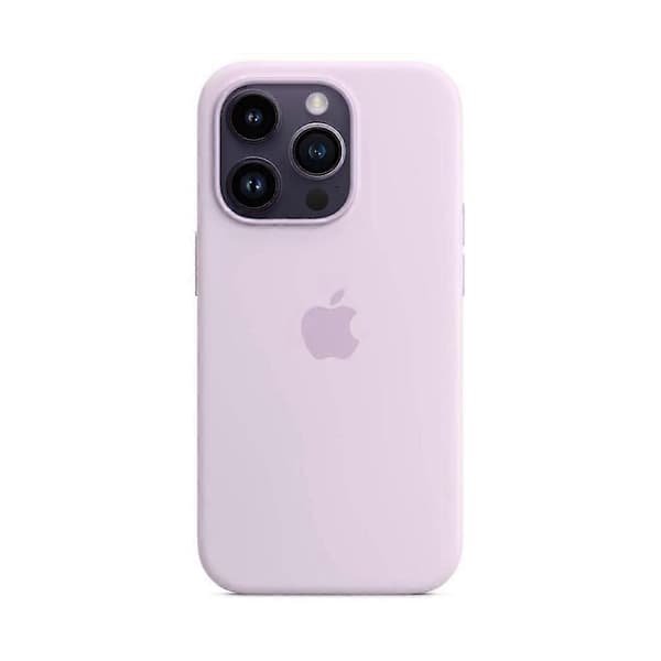 Kompatibel med Iphone 14 Pro Apple Lilla Silikonetui - Perfekt