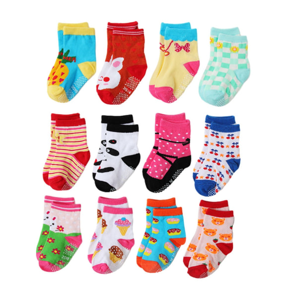 Hengittävä baby turvallisuuteen ja mukavaan leikkimiseen - Perfet 1113（12 pairs/sets 10-12(age 0-1)