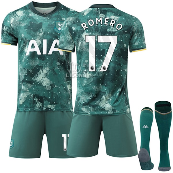 Tottenham Hotspur vieraspaita 2024-2025 lapsille ja aikuisille nro 17 ROMERO- Perfet XS
