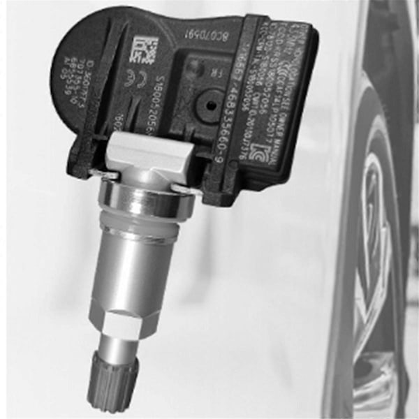4 st 433MHz Bil TPMS Sensor Kompatibel med Renault Megane Fluence Latitude-Perfet