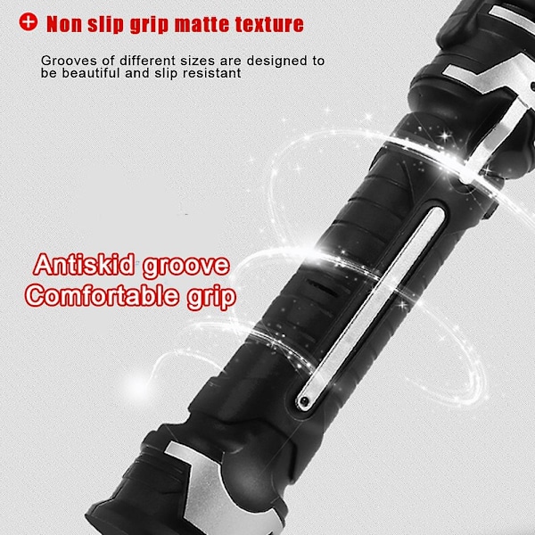 Star Wars Laser Sword Toys med lyd og lys - Antiskli håndtak Lightsaber Cosplay Party Props-Perfet Red