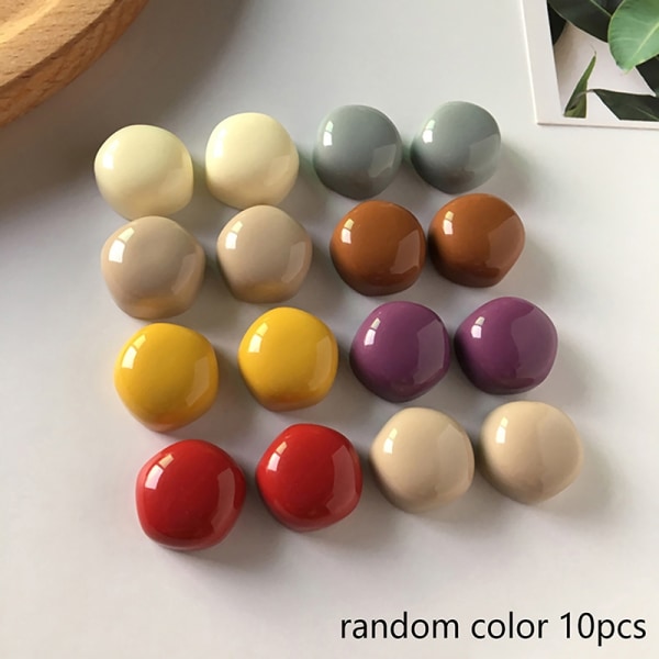 10 kpl pyöreitä jääkaappimagneetteja 15 mm pieni jääkaappi Multicolor