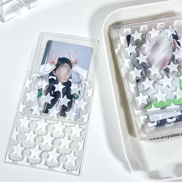 100 transparente fotokort beskyttelseshylser Transparent Idol Pho - Perfet