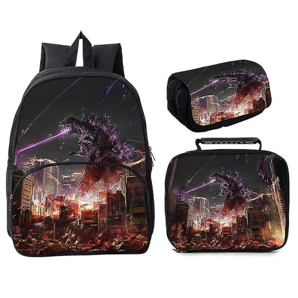 Godzilla Vs Kong Trepart Godzilla Vs. Kong 16" rund bag Style 8 - Perfet