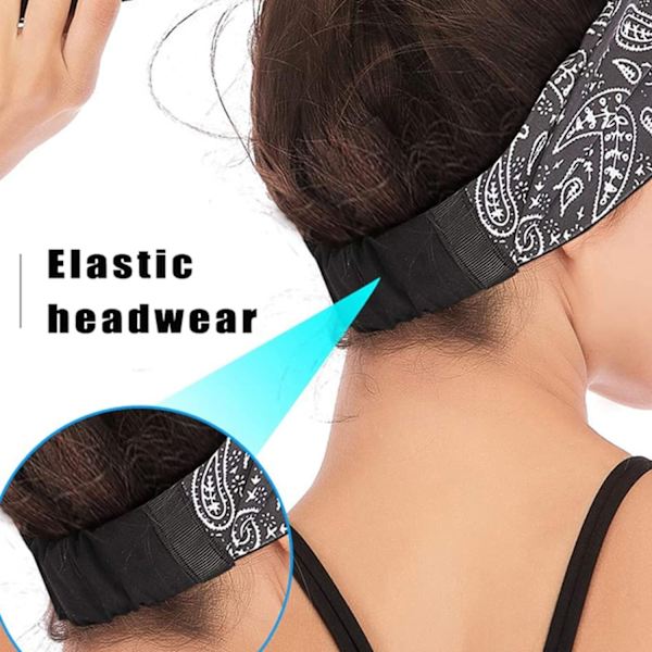 Bluetooth Sports Headband Hörlurar Binaural Stereo Headband Mjuk och bekväm trådlös musik- Perfet