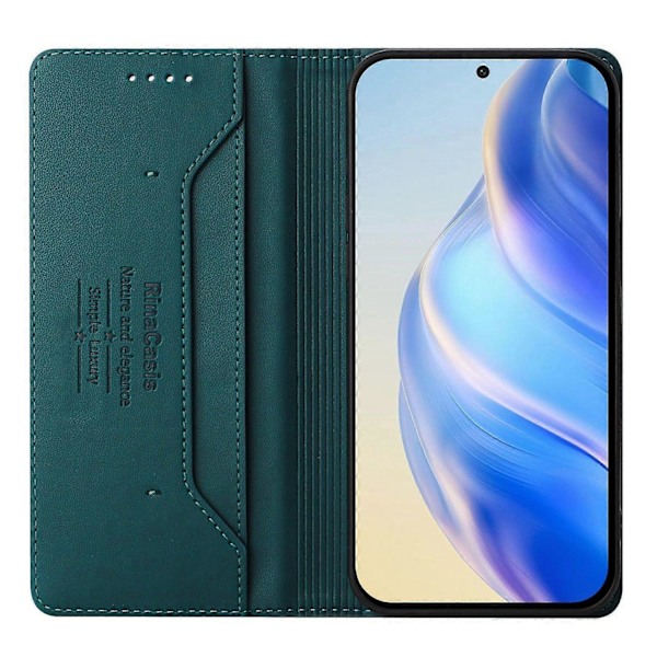 Magnetiskt Läderfodral Kompatibelt med Nothing CMF Phone 1-Perfet Dark Green Compatible with Nothing Phone 2a
