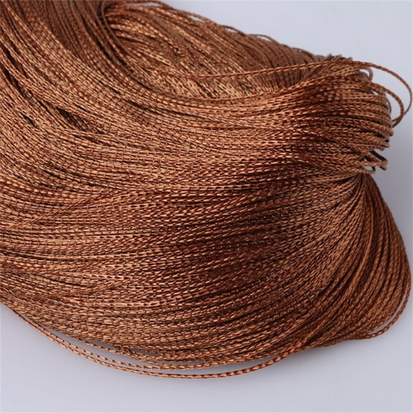 String verho Riippuvat helmiverhot VAALEENRUSKEA - Täydellinen light brown