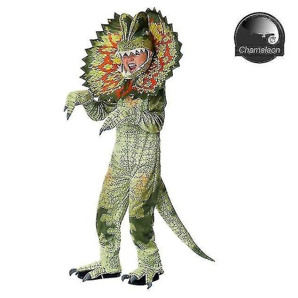 Deluxe Kids Dinosaur Kostume Til Jul Dinosaur Dress Up Party - Perfet XL