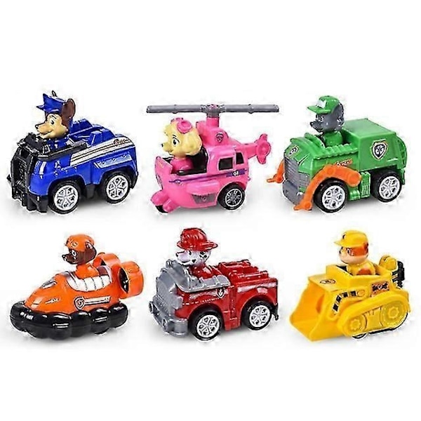 Lookout Paw Patrol tårn Køretøj Bus Observationstårn Børnefødselsdagsgave - Perfekt 6pcs
