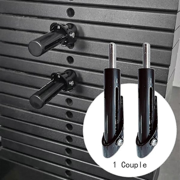 2x Viktstackstift Gym Utrustning Viktbelastning Stift Universal Bärbar Multifunktionell Tillbehör Viktstack Ersättning-Perfekt 2pcs blue1 9.5MM