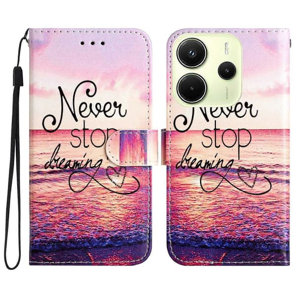 til Xiaomi Redmi Note 14 4G (163.25x76.55x8.16mm) Telefon Cover - Perfet Never Stop Dreaming