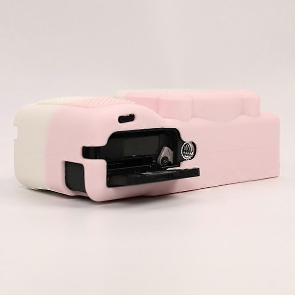 Ricoh GR IIIx ja GR III -kameroille tarkoitettu naarmuuntumaton silikoninen suojakotelo - Valkoinen Pinkki - Perfet White Pink