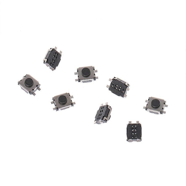 100 st 3x4x2mm 4-pins SMD Mikro Momentan Knappbrytare - Perfekt
