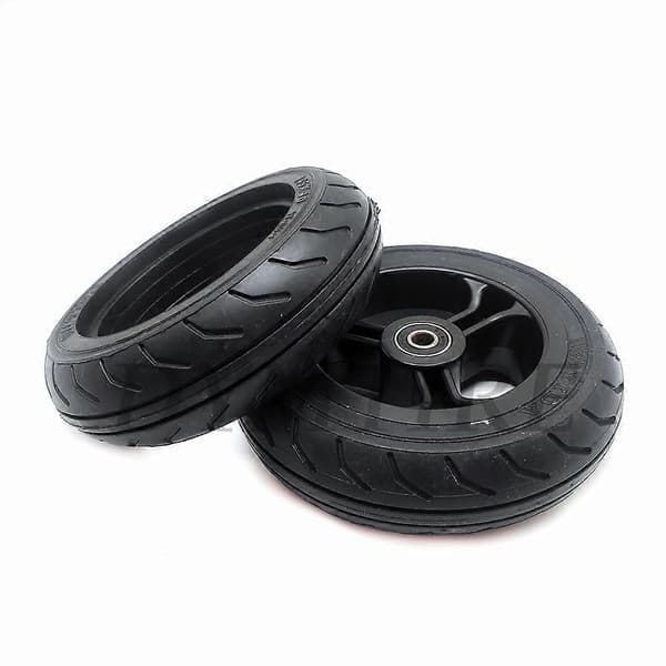 145x40 Hjul 5.5-6 Tum Solid Däck med Plastnav Kompatibelt med Mini Elektrisk Scooter-Perfet solid tire