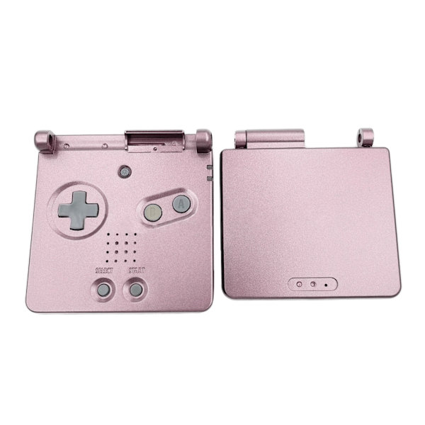 Cover yksivärisessä case ABS-kuori GBA-SP-pelikonsolille Full Set Game konekotelo Pelitarvikkeet- Perfet Pink