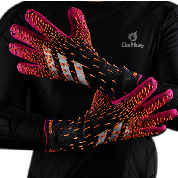 Fotballkeeperhansker pink 9