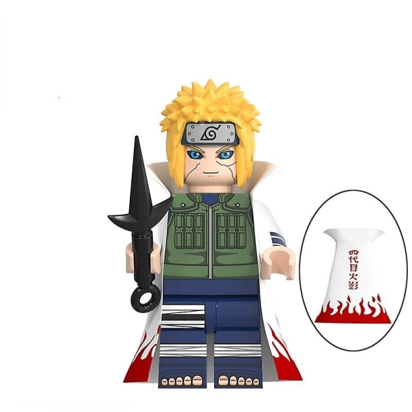 8 stk Naruto monteringsleker Minifigur byggeklosser - Perfet