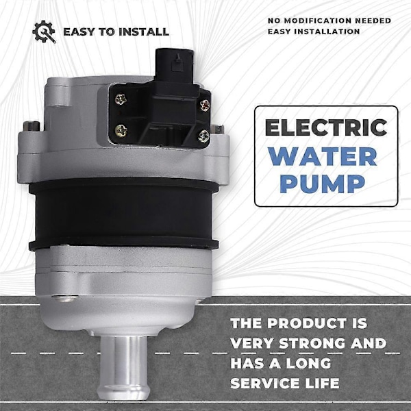4H0965567 Elektrisk Vandpumpe 4H0965569A til A4 A6 A7 A8 Q5 Q8 2007-2018-Perfekt