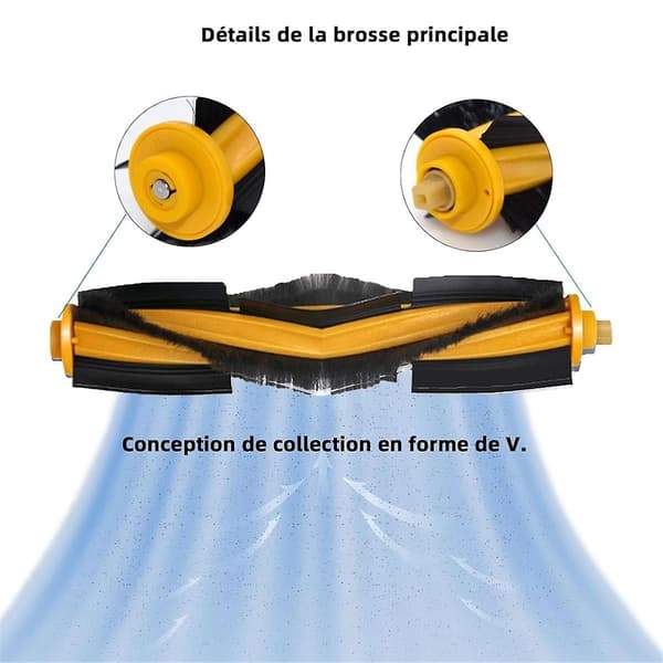 Reservedele til Deebot N10+/n10 Plus, Ozmo N8+/n8 Pro+ Tilbehørssæt, T8+/t8 +/t9+ Tilbehør - WELLNGS