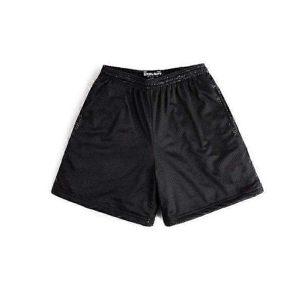 Japanilainen Anime Shortsit Baki Haman Painettu Miesten Katukahvit Shortsit Rento Löysä Miesten Elastinen Vyötärö Mustat Shortsit - Perfet Pink 4XL