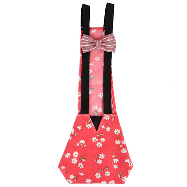Pet Animal Duck blöja Anti-Pull blöja tillbehör - Perfet Red XS