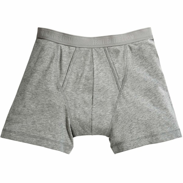 Fruit Of The Loom miesten klassiset boxer (2 kpl) boxer - Perfet Light Grey Marl XL