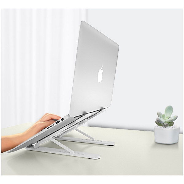 Laptopstativ foldbar og justerbar Hvid (11-15,6') - Perfet