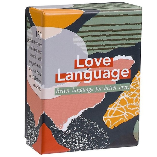 Love Language Card Game 150 par samtalestartere