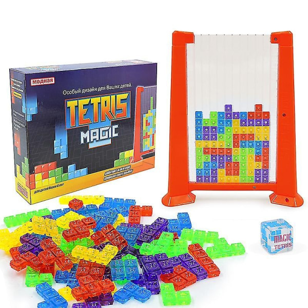 Tetris Tower Board Pulmapeli - Perfet red