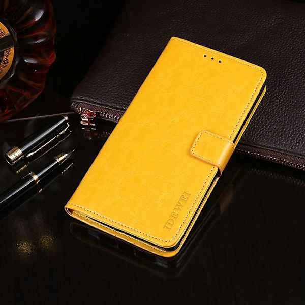 Läder Telefonfodral Kompatibelt med Nokia C30-Perfet Yellow