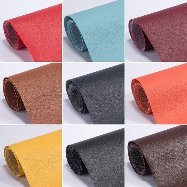Selvklebende lærreparasjonslapp - Perfekt for sofaer Dark brown 50*137CM