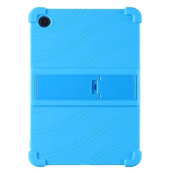Skyddande Fodral för Oppo Pad Air 10.36 Tum 2022 med PC-Stativ, Fallskyddande Mjuk Silikon T-Perfet Sky Blue