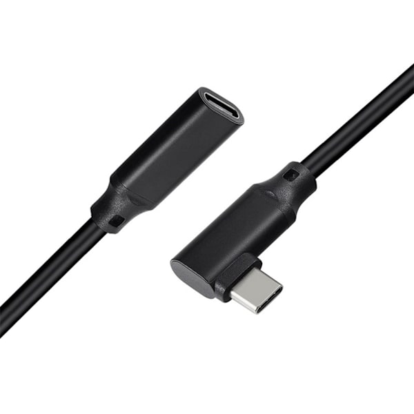 USB kabelförlängare Datakabel Förlängningskabel Typ-C hane till hona USB kontakt Förlängningskabel för PC- Perfet 5m