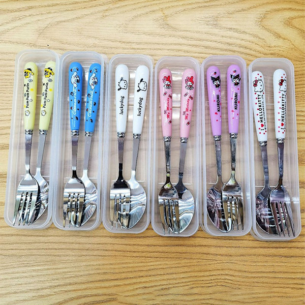 Kawaii Sanrio Set Anime Kannettavat Kids Sticks Sp - Perfet 2