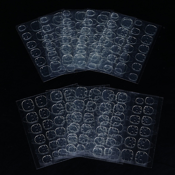240 st självhäftande tejp Lim Nails Sticker - Perfet B