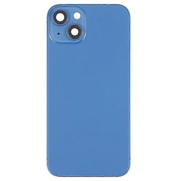 for iPhone 13 6.1 tommer Bak Batterideksel + Midtre Plate Ramme + Sideknapper Erstatning - Perfekt Style C