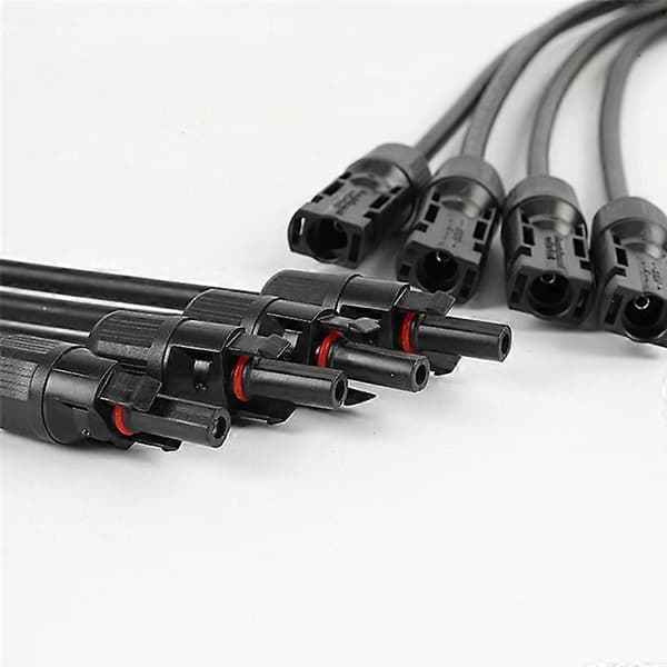 Solarkontakter 4 till 1 Panelkabel Fotovoltaisk Kontaktadapter-Perfet