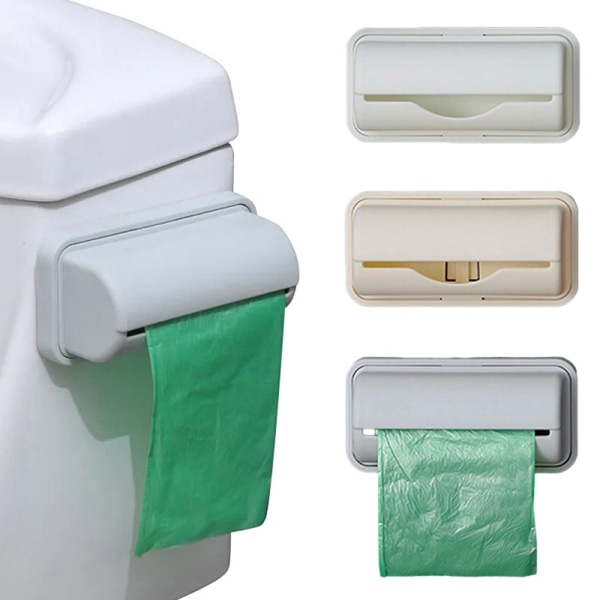 förvaringslåda soppåse Dispenser för kök badrumsväska - Perfet Beige S