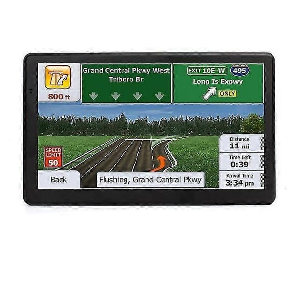 Bil GPS Navigation, Livstids Kortopdateringer Bil Navigator, GPS Navigation System Stemme Broadcast Naviga-Perfet