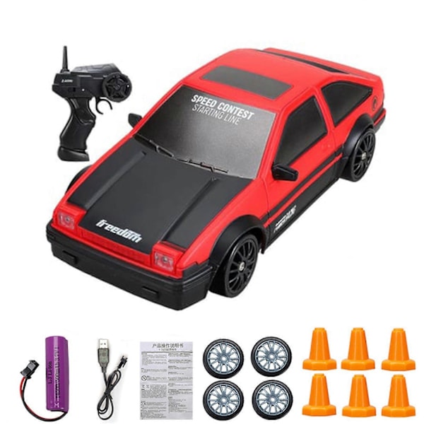 RC Driftbil - Perfekt Red
