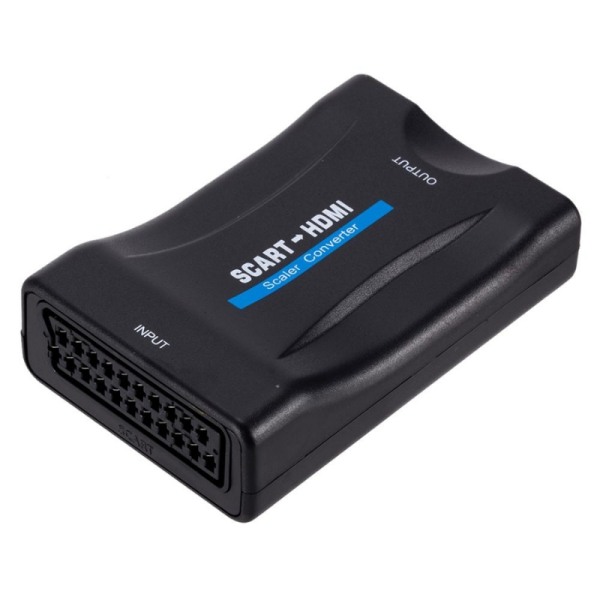 Scart til HDMI Converter Adapter 1080p - Perfet 2-Pack