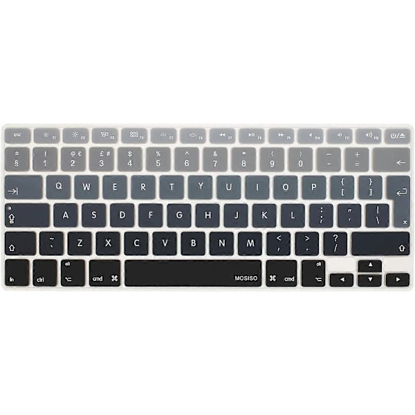 Tangentbordsöverdrag kompatibelt med MacBook Air 13 tum A1466 A1369 2010-2017 & kompatibelt med MacBook Pro 13/15 tum - Perfekt