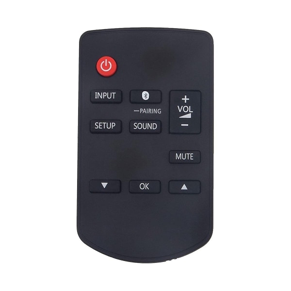 Ersättningsfjärrkontroll N2qayc000098 för hemmabioljudsystem Sc-htb580 Sc-hte80 Sc-htb680 Sc-htb690 [DB]- Perfet Black