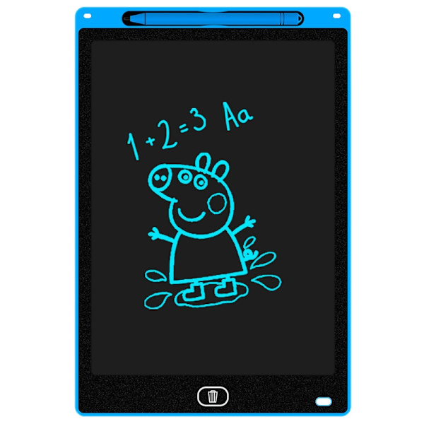 LCD skriveblokk Digital tegneblokk Håndskriftblokk - Perfet Blue 8.5 inch Single