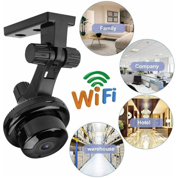 Wifi 1080P CCTV-kamera Udendørs Sikkerhedsovervågning Night Vision EU