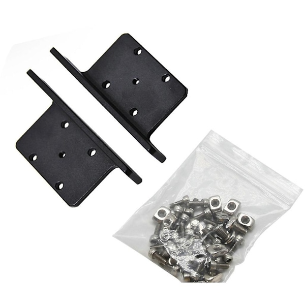 Y-AKSE Lineær Skinne Konverteringsplade 300mm Lineær Føringsskinne Kompatibel med Ender3/Pro/V2-Perfet Ender 3 V2